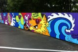 Tawa skate park mural