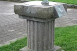 Sundial to commemorate the opening of Frank Kitts Park