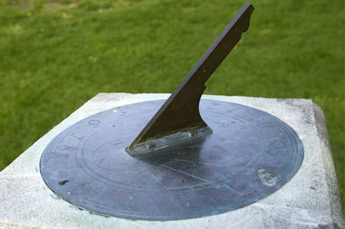 Lt Col Matthew Holmes Sundial