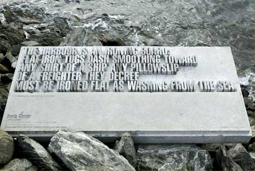 Writers Walk plaques