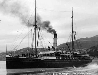 The Penguin leaving Wellington. 