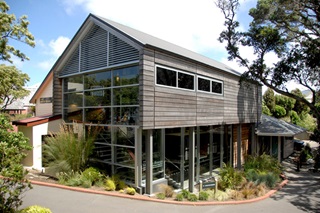 The Cable Car Museum building. 