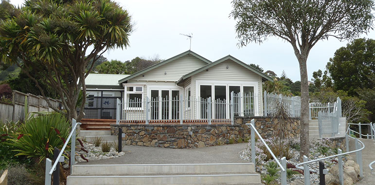 Outside view of Leonard Cockayne Centre.