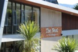 The front of The Nest building