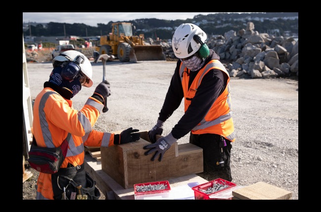 Cobham Drive protection work underway
