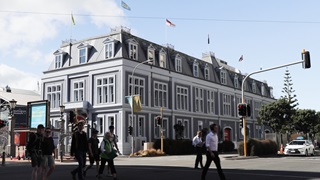 Image of Wellington Museum exterior from Jervois Quay