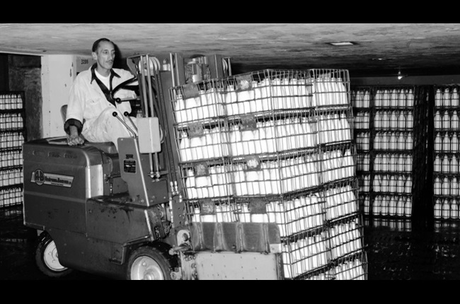 Back when Council played milkman