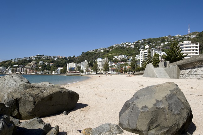 Oriental Bay.