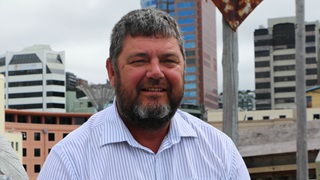 Wellington Civil Defence Controller Derek Baxter.