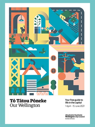 Image showing the front cover of the autumn Our Wellington magazine. 