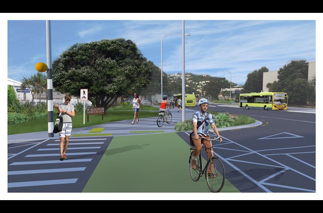 Work to start on new walking and biking paths through Miramar cutting