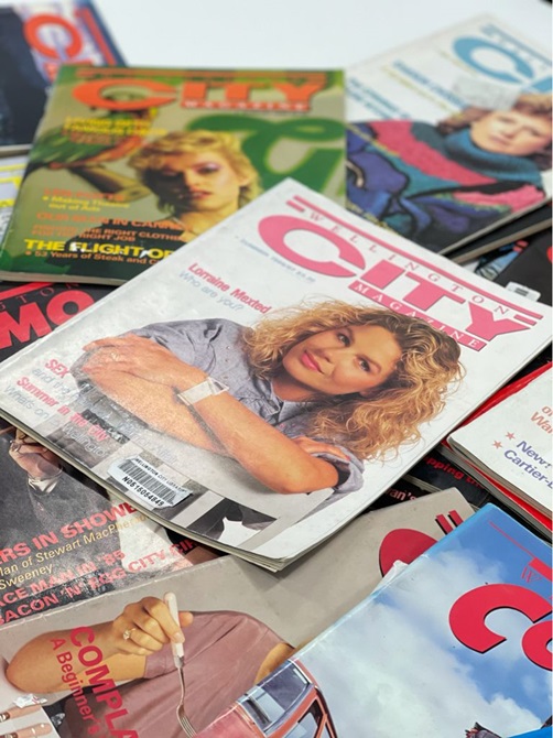 Image of Wellington City Magazine Lorraine Mexted cover