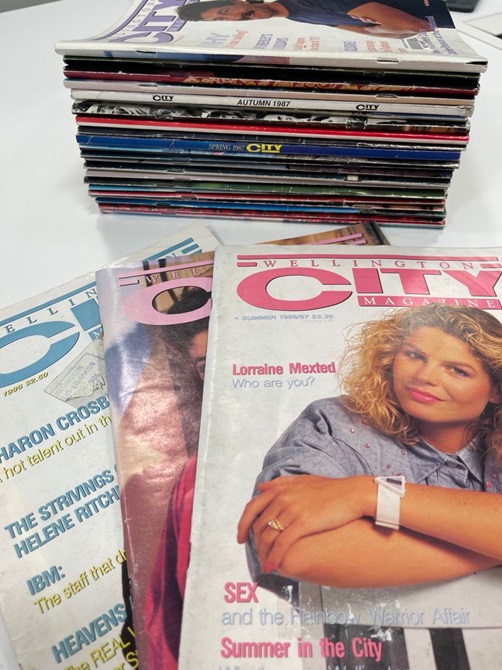 Image of Wellington City Magazine covers