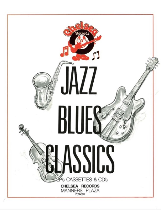 Image of Wellington City Magazine ad for Chelsea Records