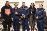 Te Wāhi Āwhina Police at blessing event