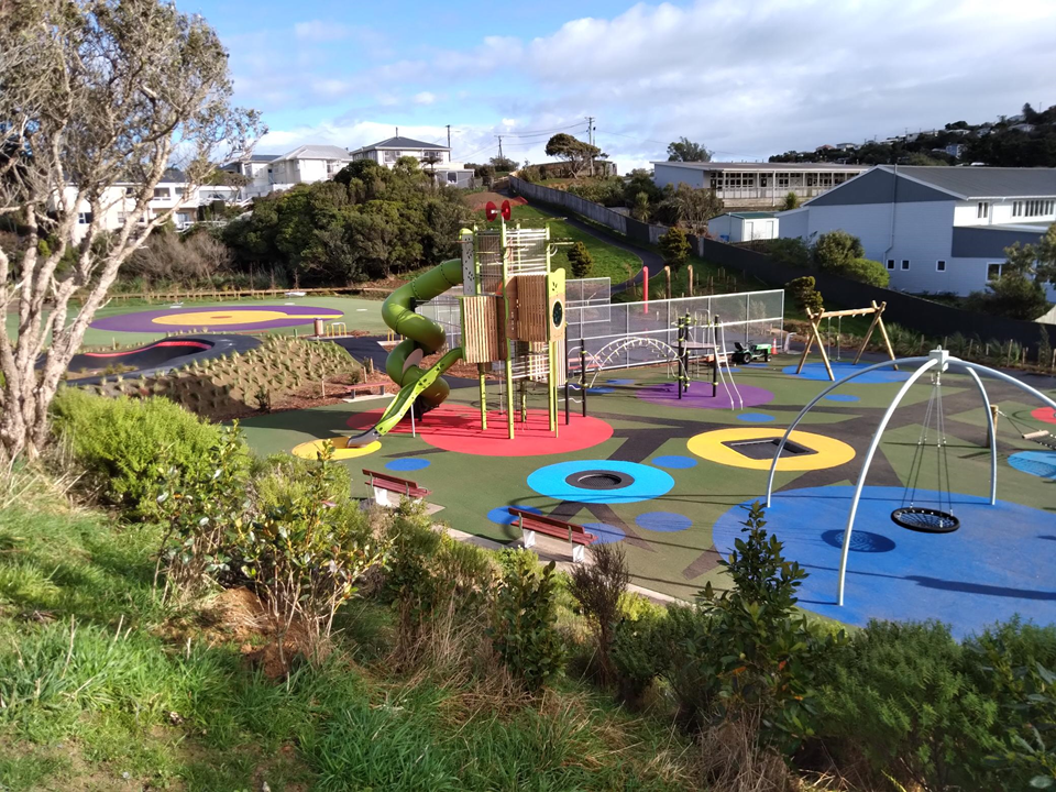 Pukehuia Park in Newlands is due to be officially opened with a blessing and ceremony