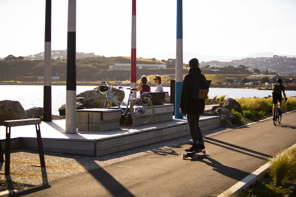 Shared pathways along Cobham Drive