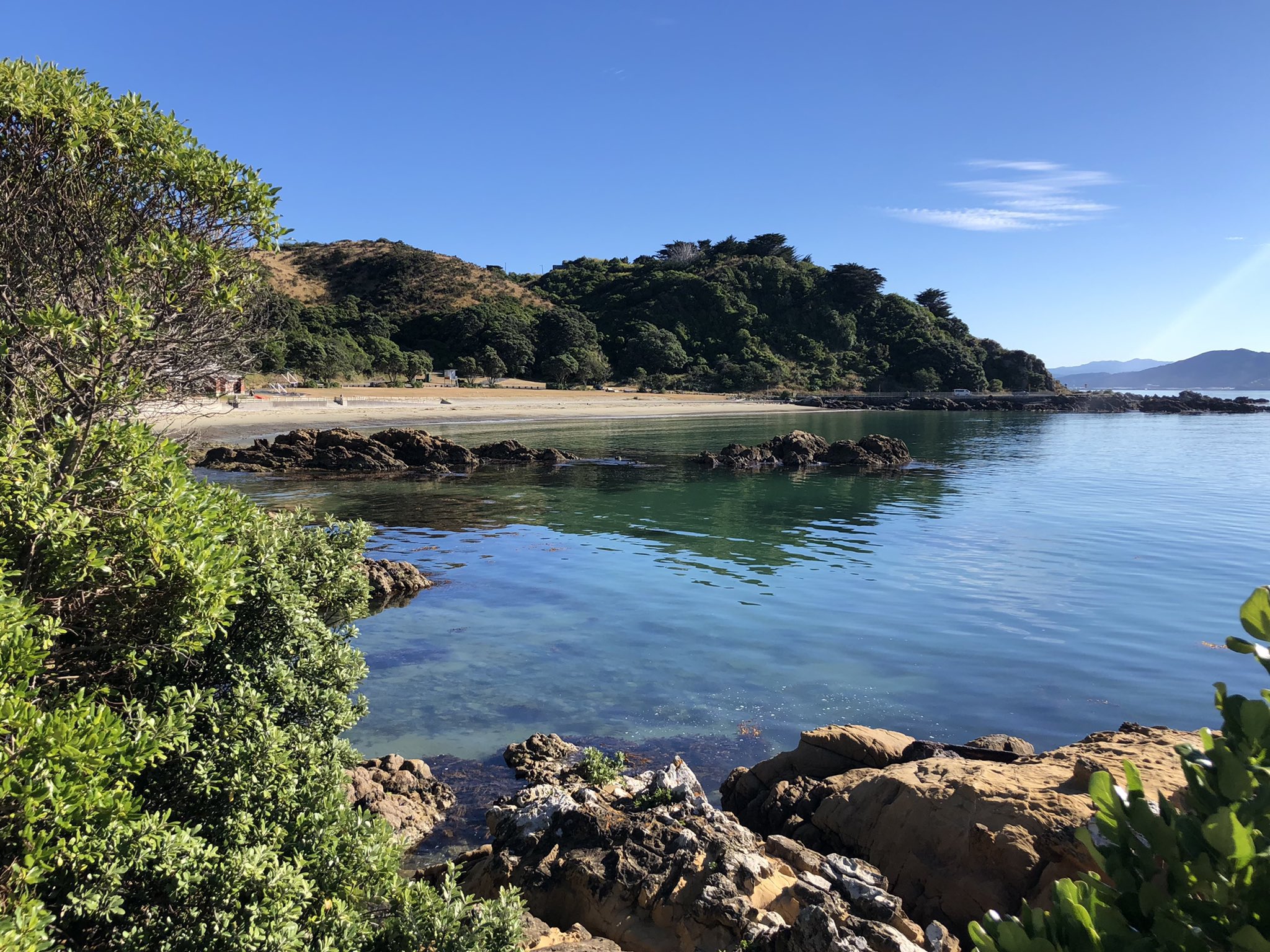 Scorching Bay on a beautiful sunny day.