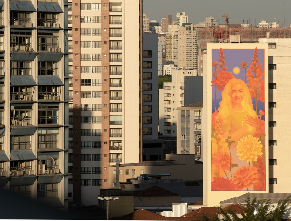 Mural by Gleo in Sau Paulo credit Luis Cardoso