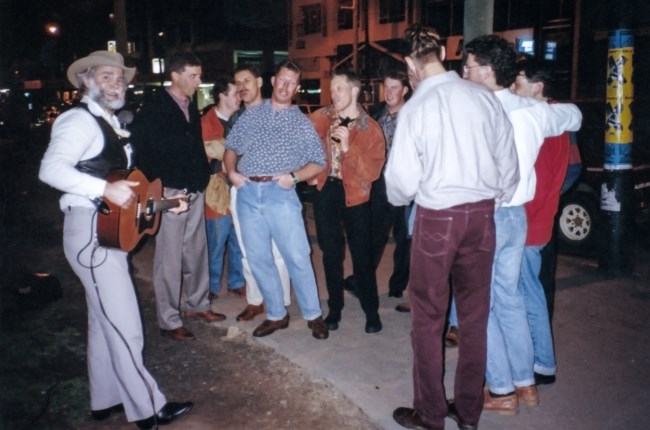 Busker’s legacy acknowledged with plaque and exhibition