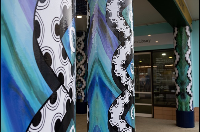 New face for Newtown mural