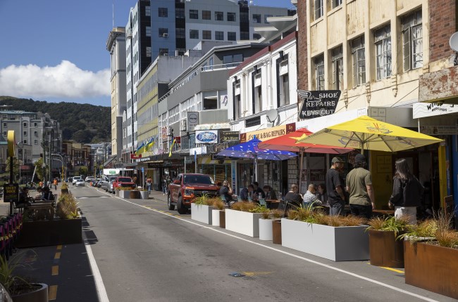 New and improved Dixon Street open for business