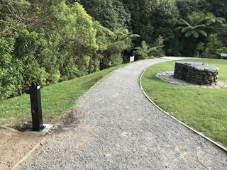 Troup Lawn at Otari Wilton's Bush.