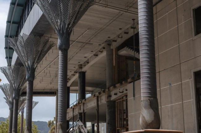 Te Matapihi – Central Library getting ready for reconstruction