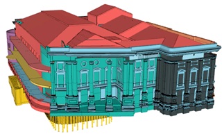 Render of Town Hall.