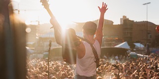 Jim Beam Homegrown crowd.