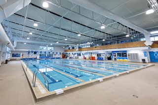 Indoor pool.