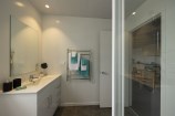 Te Kainga Te Pu 2 bedroom flat bathroom area.