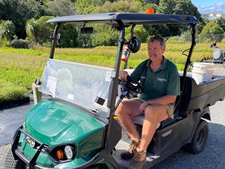 Electric ATV from Berhampore Nursery.