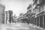 Lambton Quay looking south with Gray Street on left circa 1900