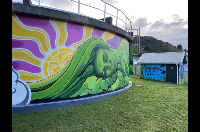 Community-led project culminates in colourful mural