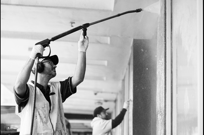 We're rolling up our sleeves to make Cuba Street sparkle 