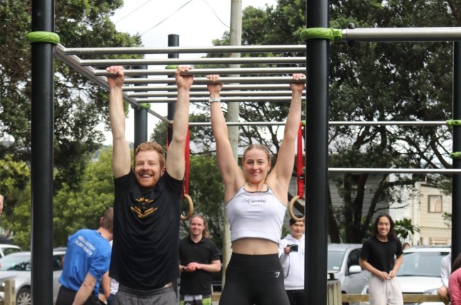Wellington's calisthenics park still going strong