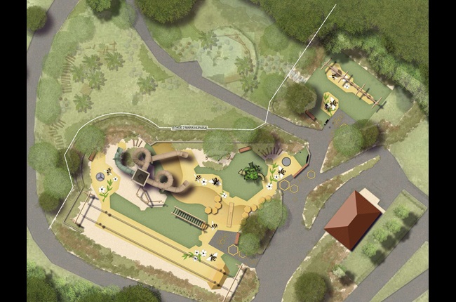 Botanic Garden ki Paekākā play area renewal is springing into action  