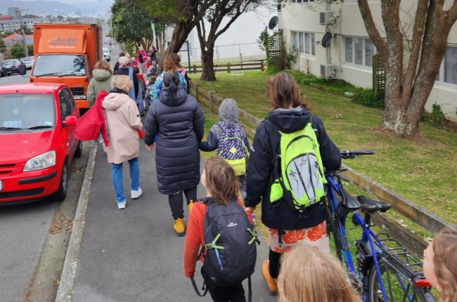 All aboard! A new school bus comes to town