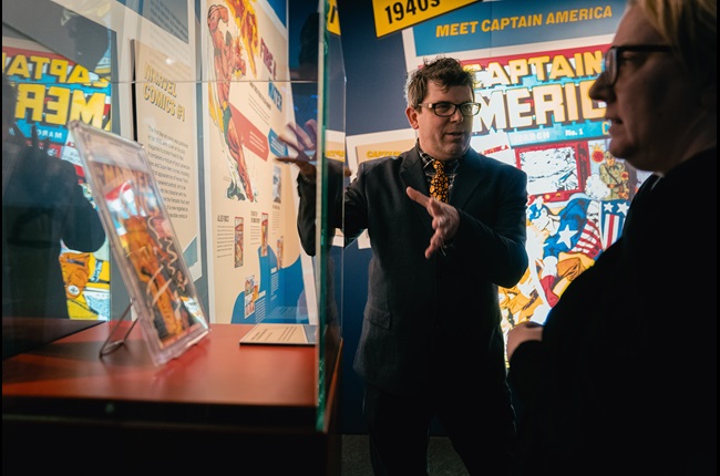 Q&A with Marvel Exhibition creators