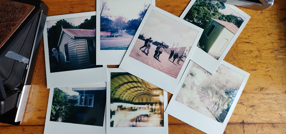 Selection of old photos representing Wellington Heritage Festival.