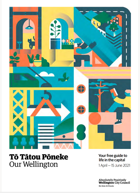 Our Wellington magazine cover autumn 2021. 