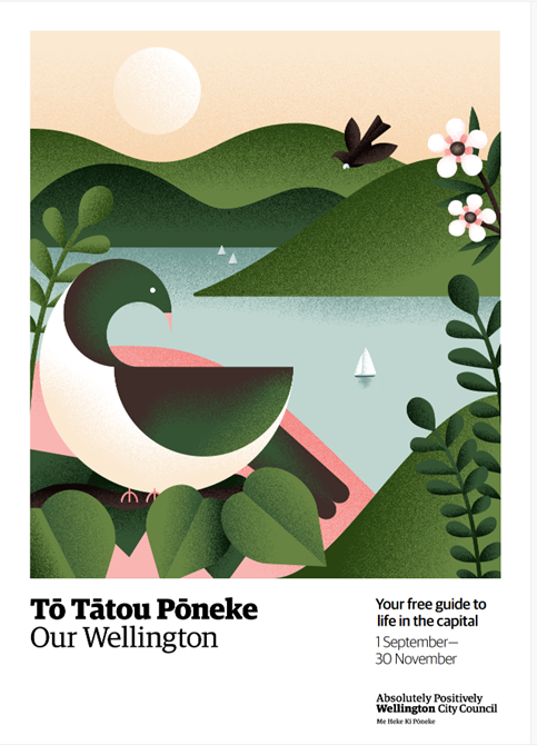Our Wellington magazine cover spring 2021.