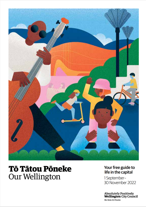Our Wellington magazine cover spring 2022. 