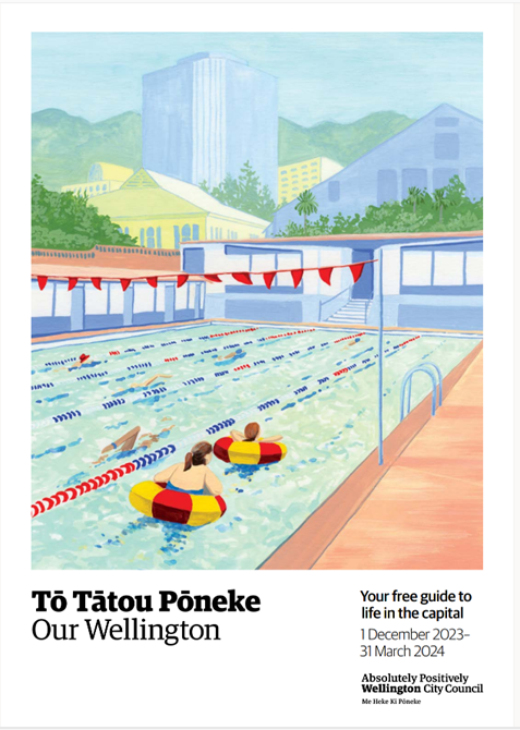 Our Wellington magazine cover summer 2023-24.