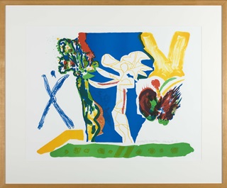 vibrant painting titled 'Butterfly Vacation'