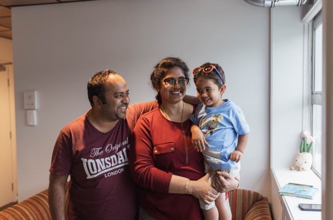 Family values: Avinash and Shrinidhi on central city living
