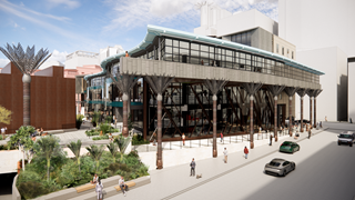 Artist rendering of Te Matapihi.