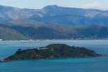 The harbour viewed from Te Ara Paparārangi track