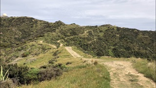 Track on the Wind Turbine to Red Rocks route.